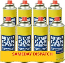 BUTANE GAS BOTTLES CANISTERS