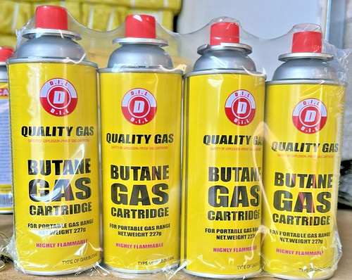 Butane gas bottles - butane,