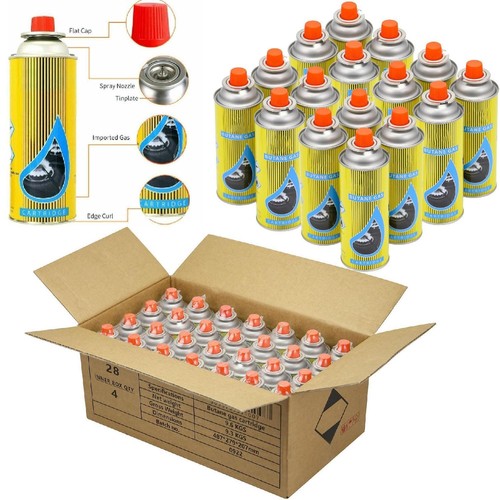 Butane gas bottles - gas, canisters