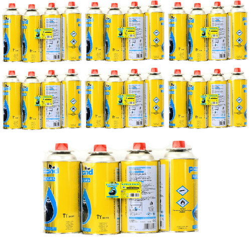 28x butane gas bottles - butane,