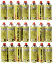 8 x BUTANE GAS BOTTLES