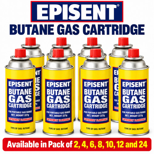 Butane gas bottles - gas, canisters