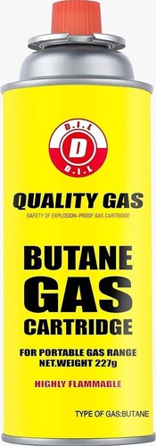 4xbutane gas bottles - gas, canisters