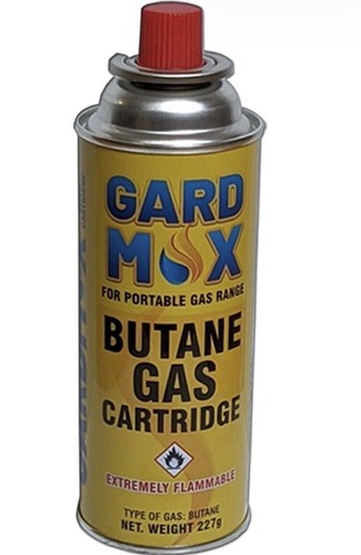 Butane gas bottles - butane, canisters