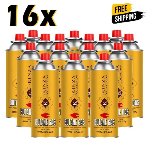 16x butane gas canisters for - butane,