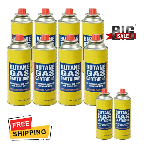 Butane gas bottles canisters - butane,